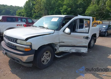 2001 Chevrolet Silverado 1500 Ls from USA, damaged, VIN 1GCEK19TX1E114045